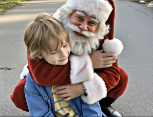 Magical Hug from Santa Claus!